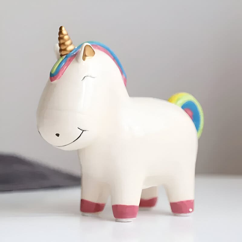 tirelire licorne a decorer