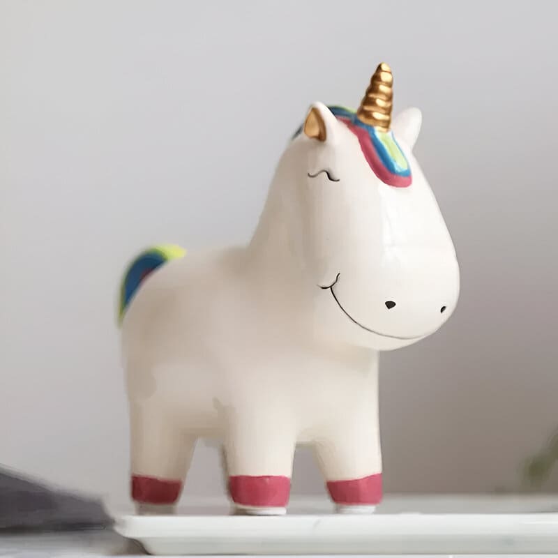 tirelire licorne à décorer