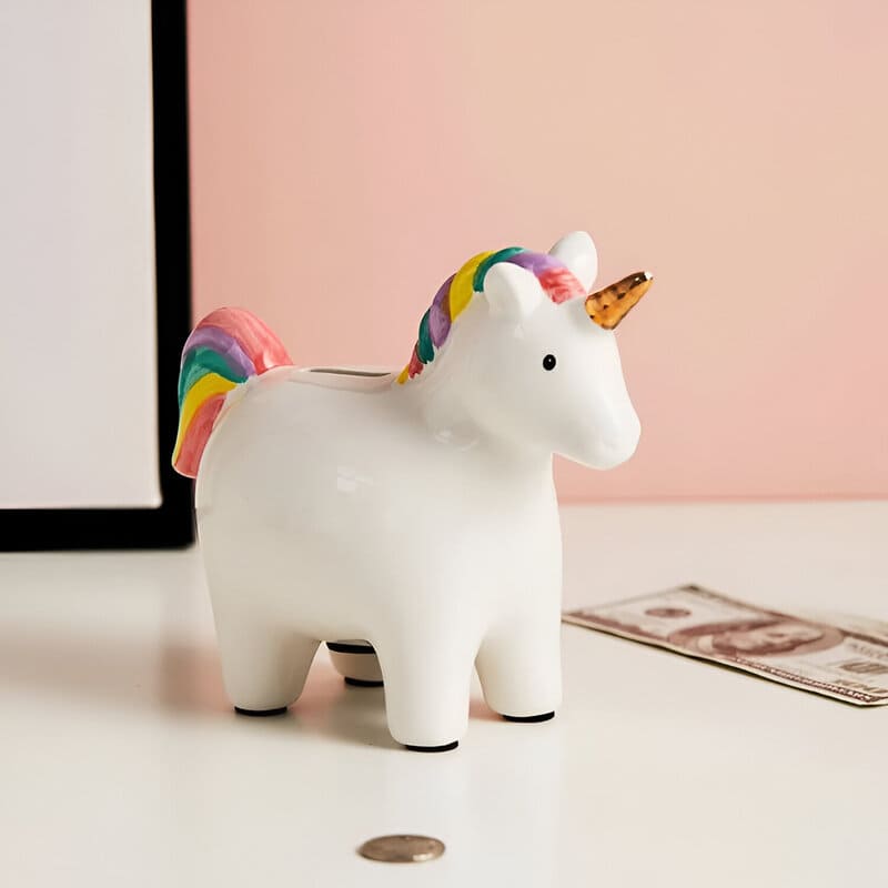 tirelire licorne ceramique a decorer