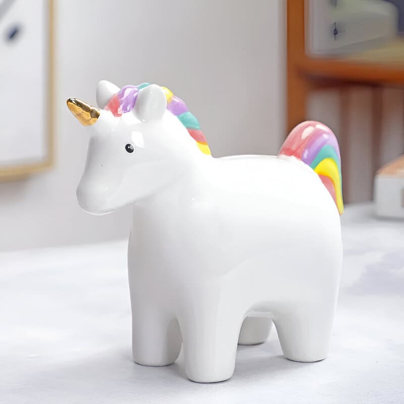 tierlire licorne en céramique