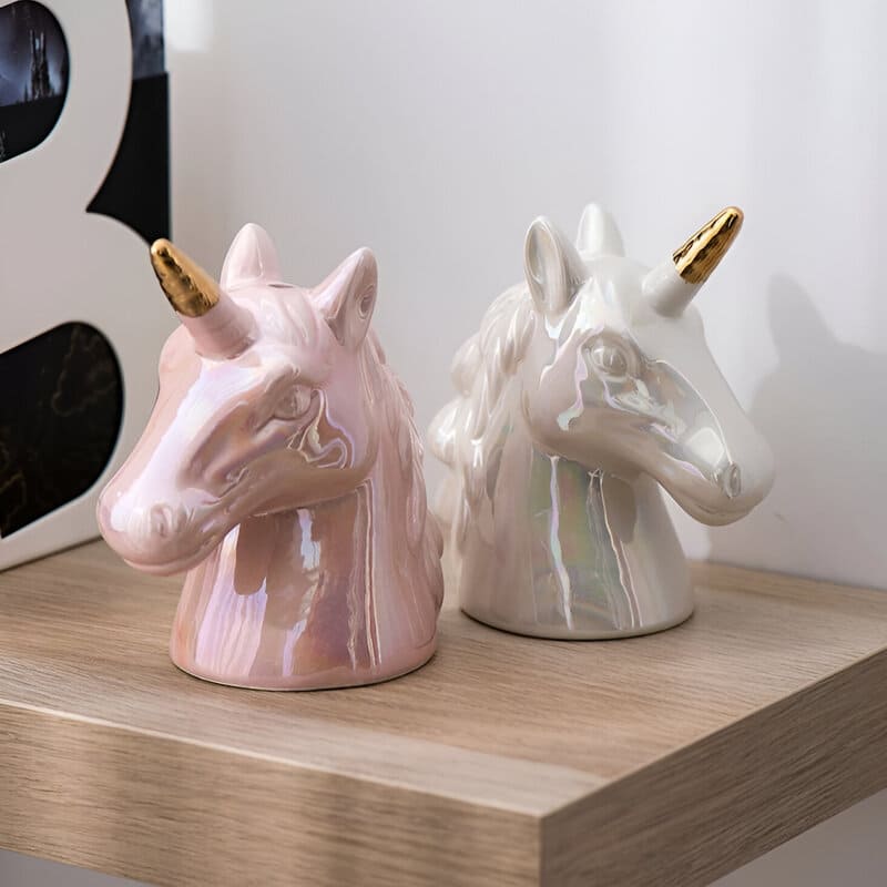 tirelire déco licorne