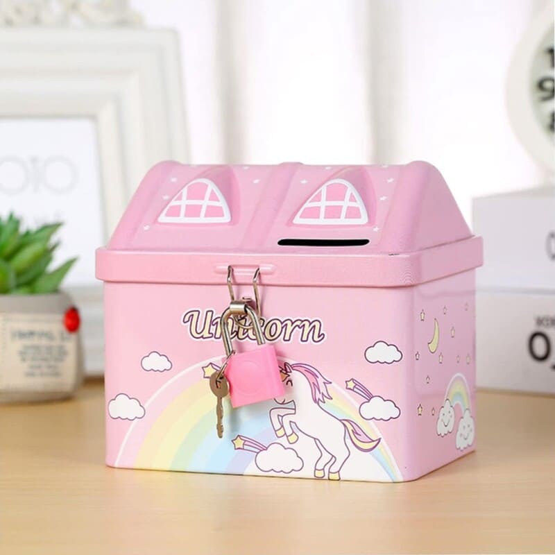 tirelire licorne incassable