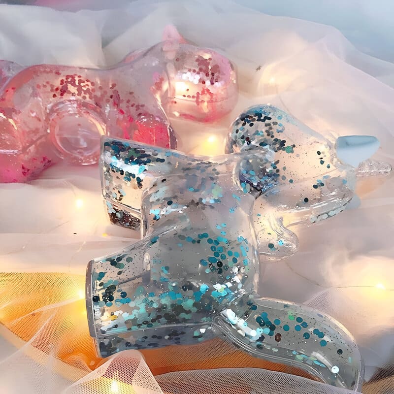 tirelire licorne plastique