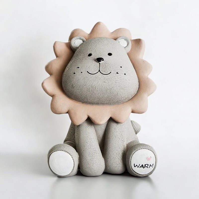 tirelire en forme de lion