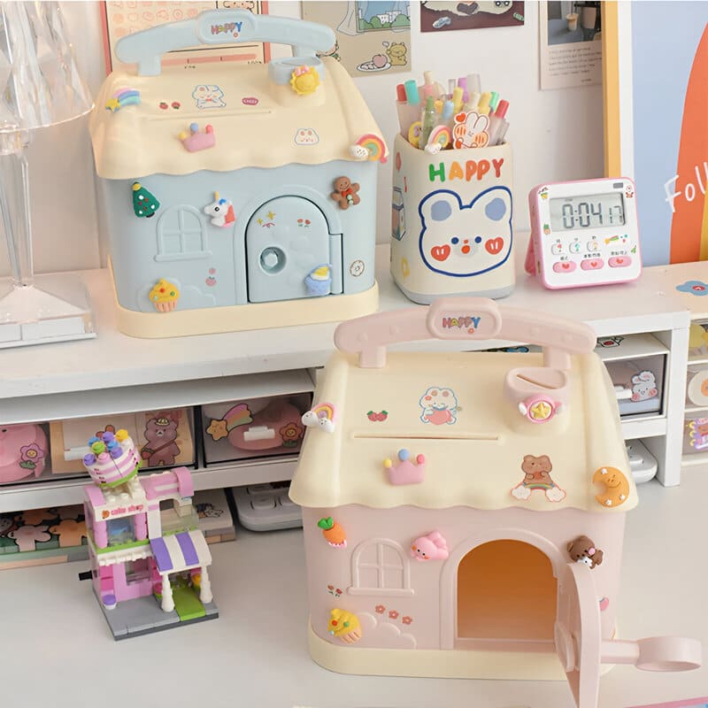 Jeu de construction Maison tirelire - JBD Jouets en bois Jeu de construction Maison tirelire - JBD Jouets en bois