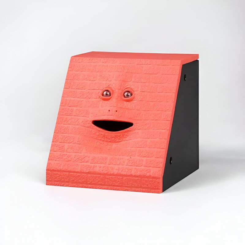 tirelire mange pièce