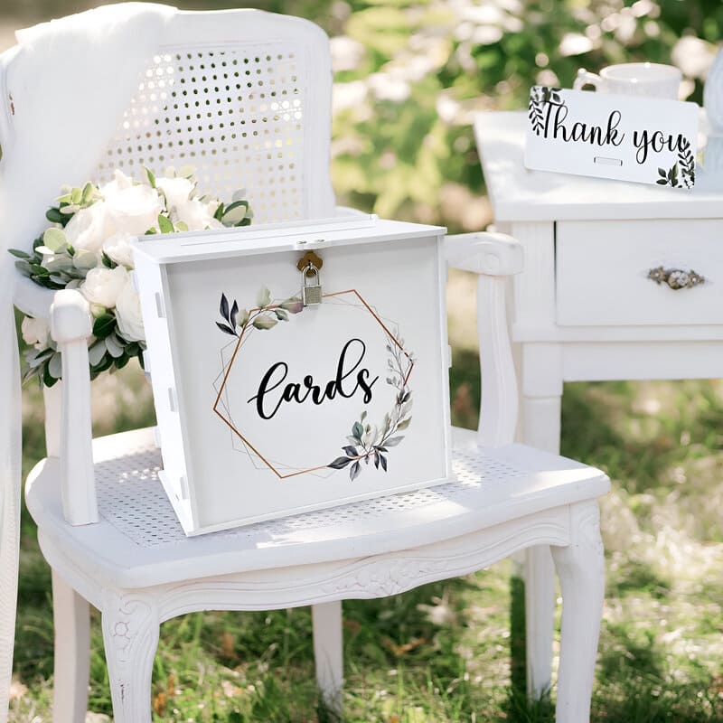 tirelire champêtre pour mariage