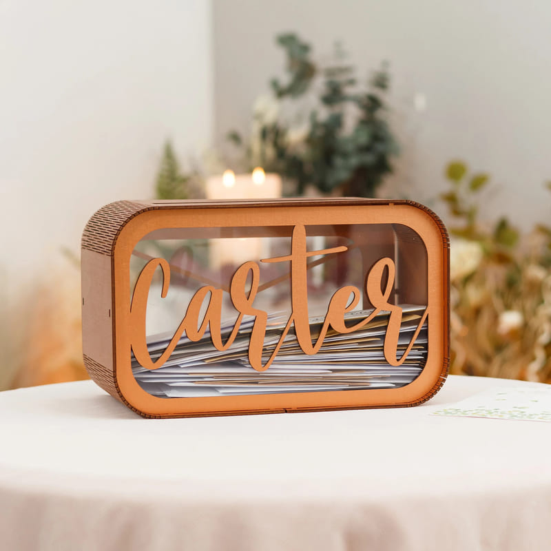tirelire personnalisable pour mariage