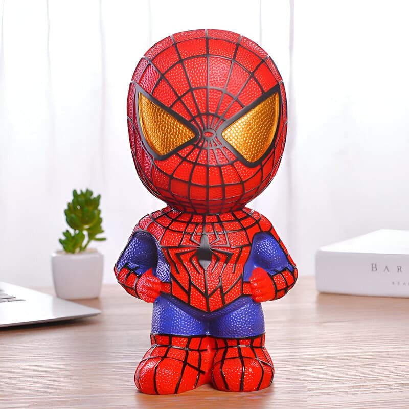 tirelire super heros spider man