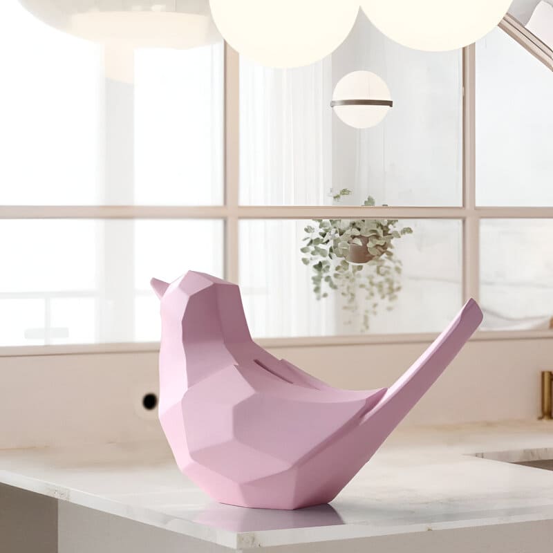tirelire oiseau design