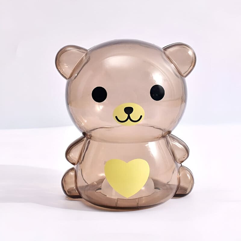 tirelire bebe ours marron