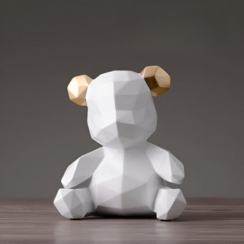 tirelire bapteme ourson blanc