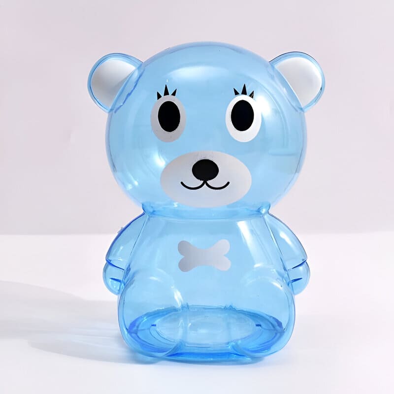 tirelire ourson bleu