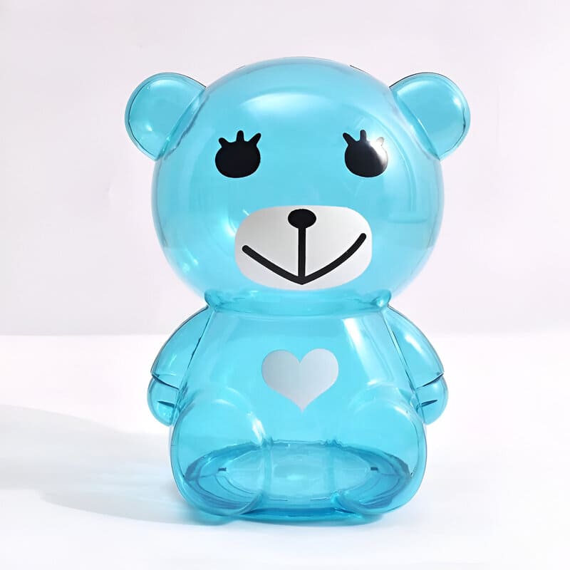 tirelire ourson bleu