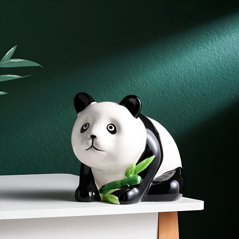 tirelire panda en ceramique