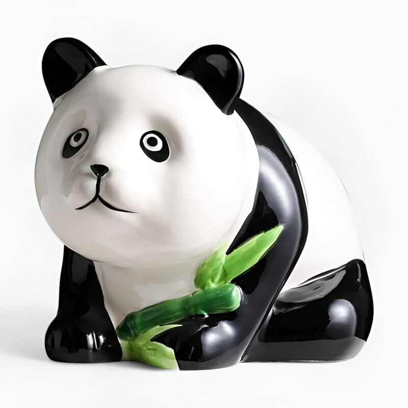 tirelire céramique en forme de panda