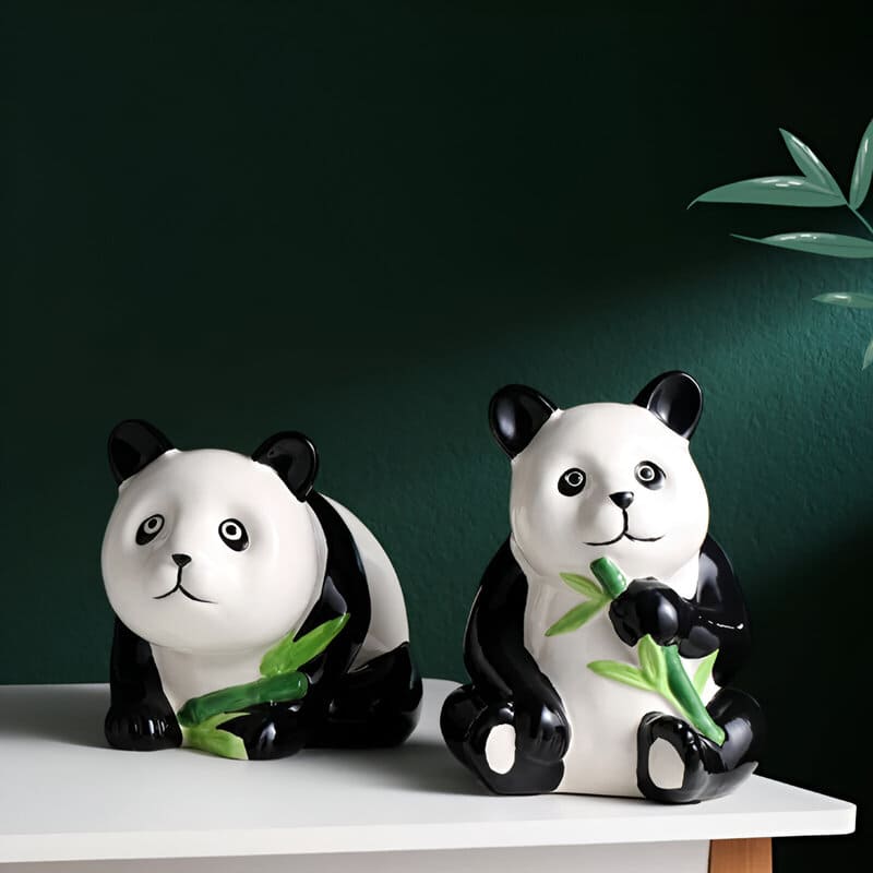 tirelire panda ceramique