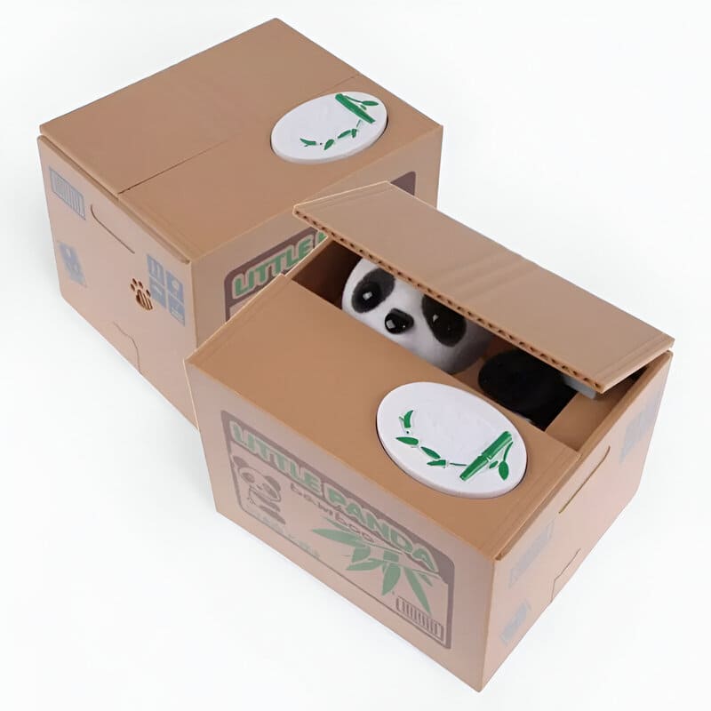 tirelire automatique panda