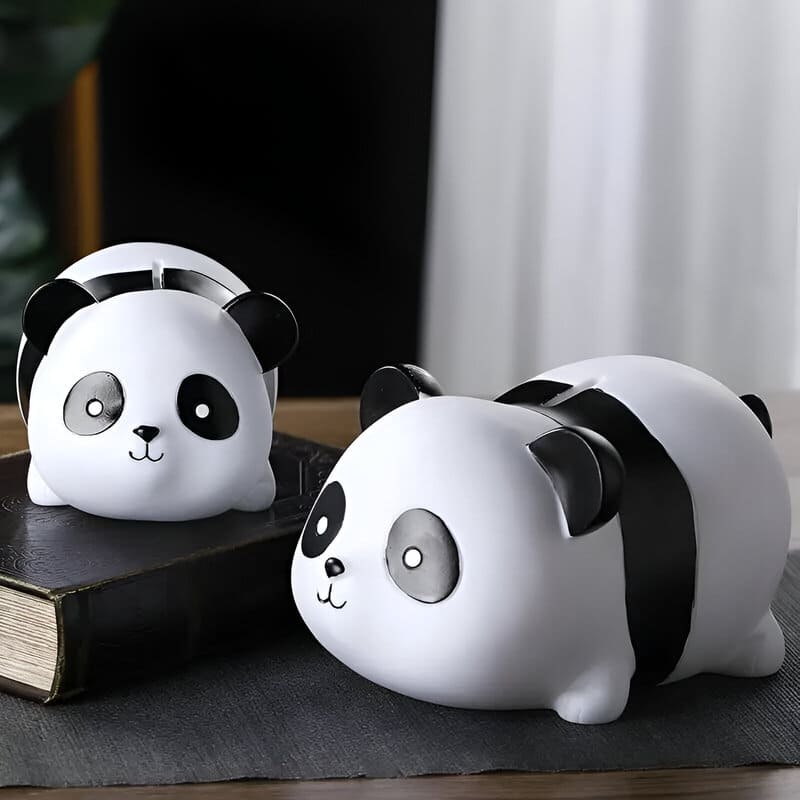 tirelire panda gourmand