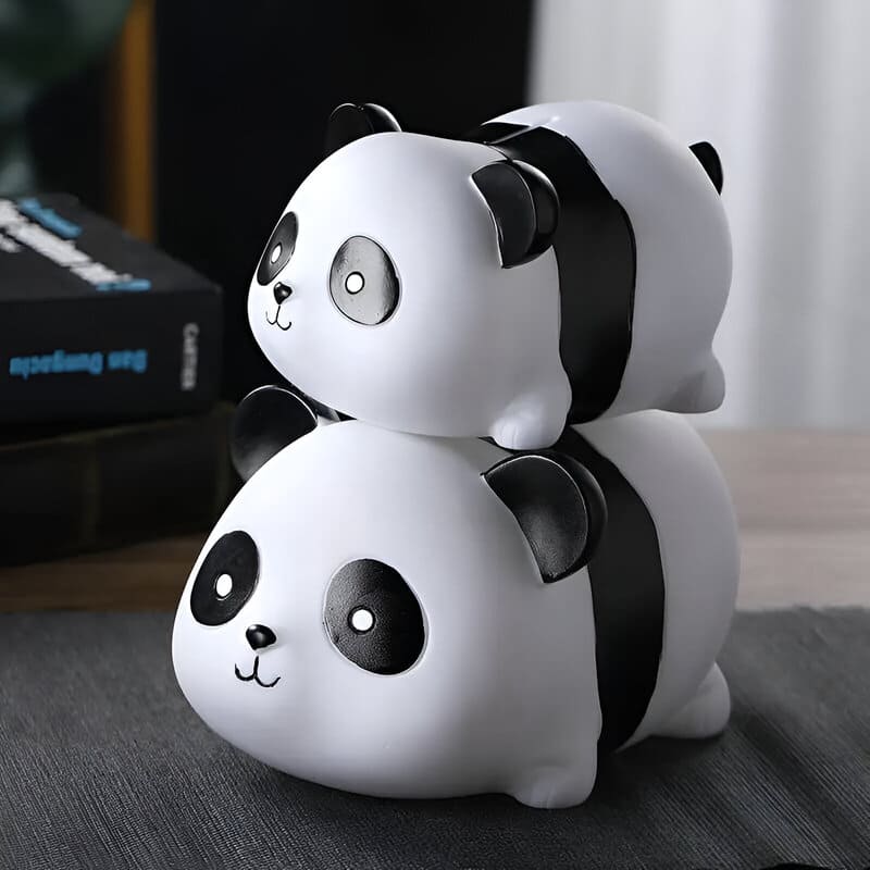tirelire panda gourmand
