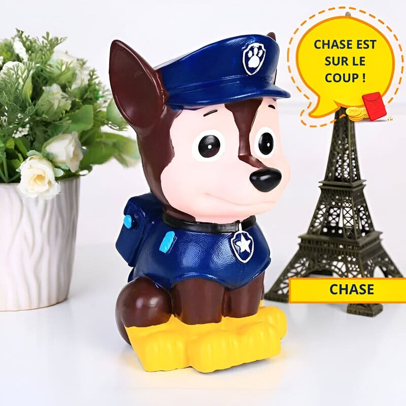 tirelire chase pat patrouille
