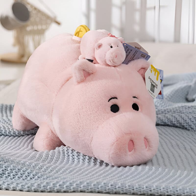 tirelire cochon peluche