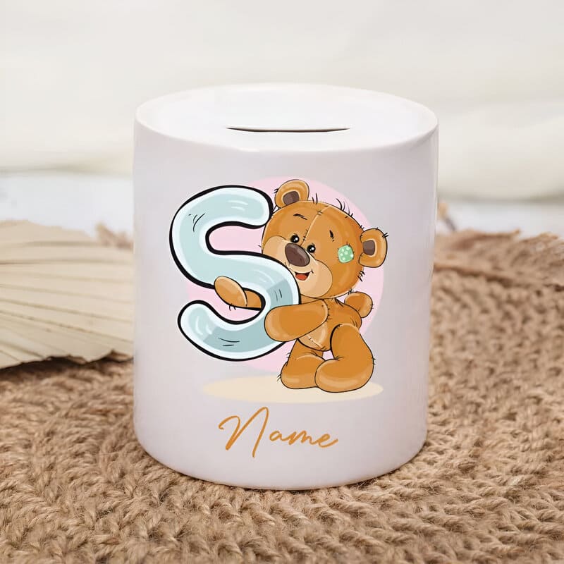 tirelire personnalisee avec prenom lettre S