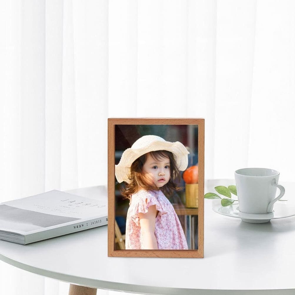 tirelire photo personnalisée en bois