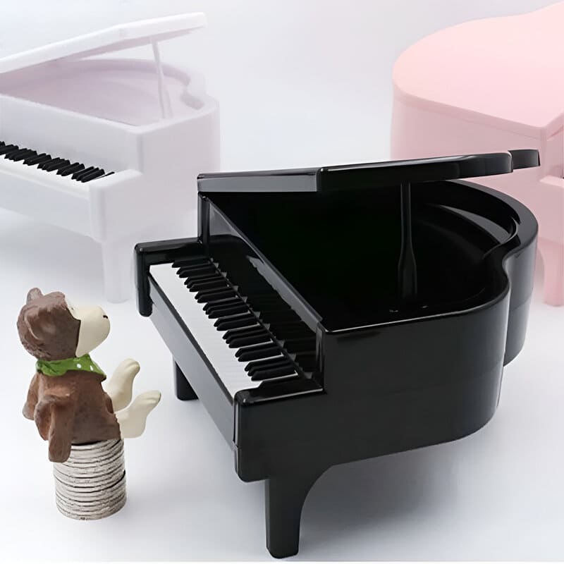 tirelire forme piano