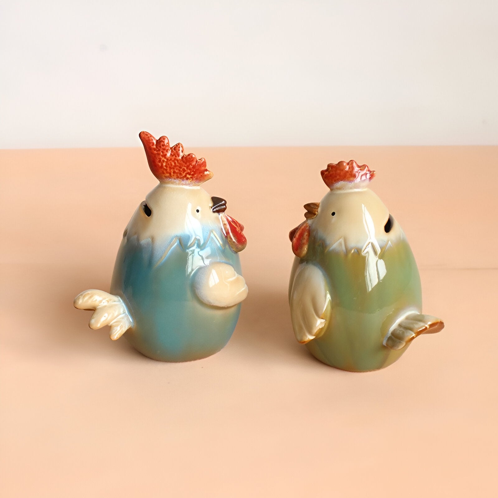 poule tirelire céramique