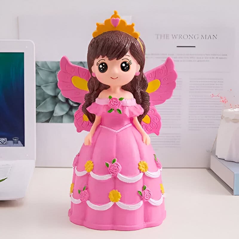 tirelire princesse couronne