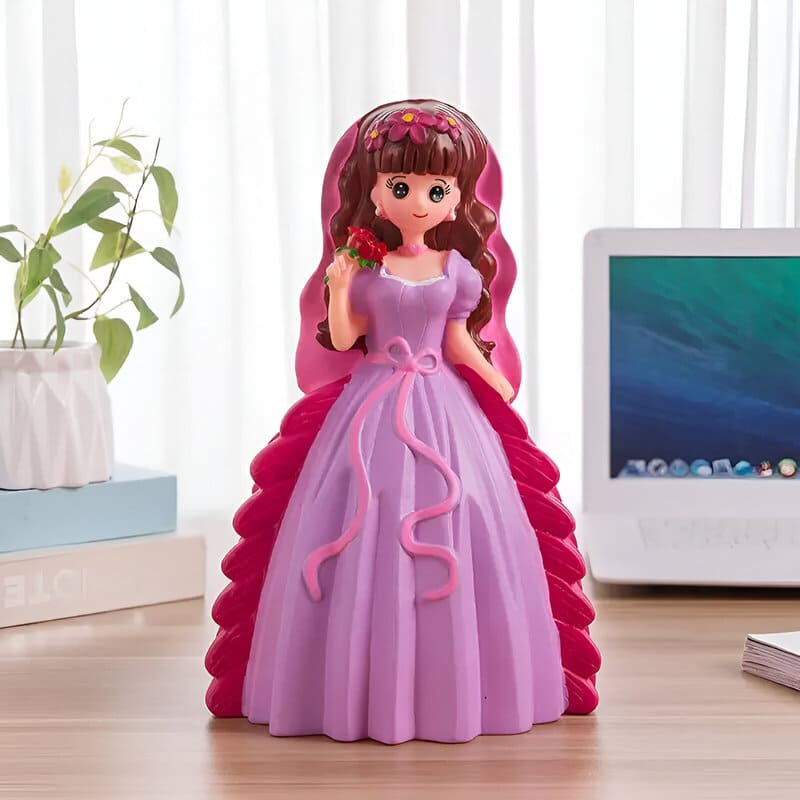 tirelire princesse fille