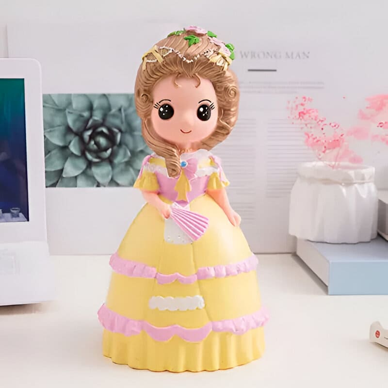 tirelire fille princesse