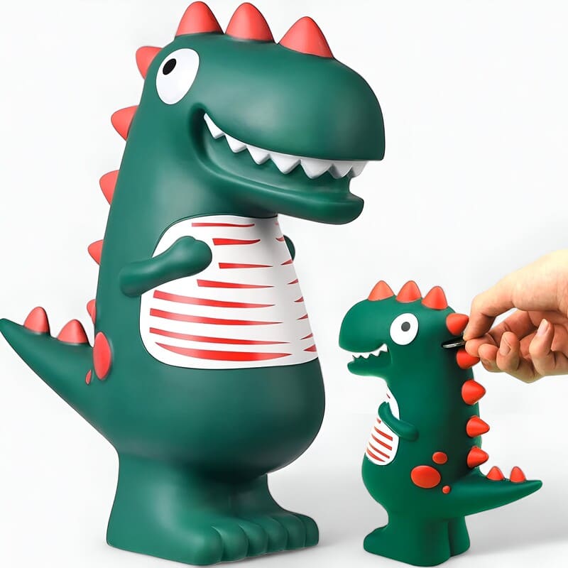 tirelire t rex piece