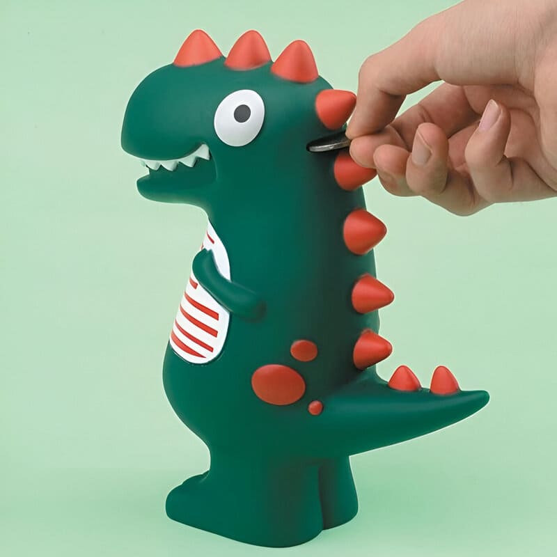 tirelire dinosaure t rex