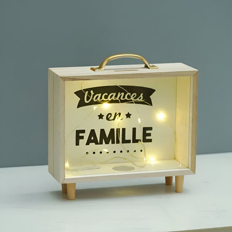 tirelire vacance en famille