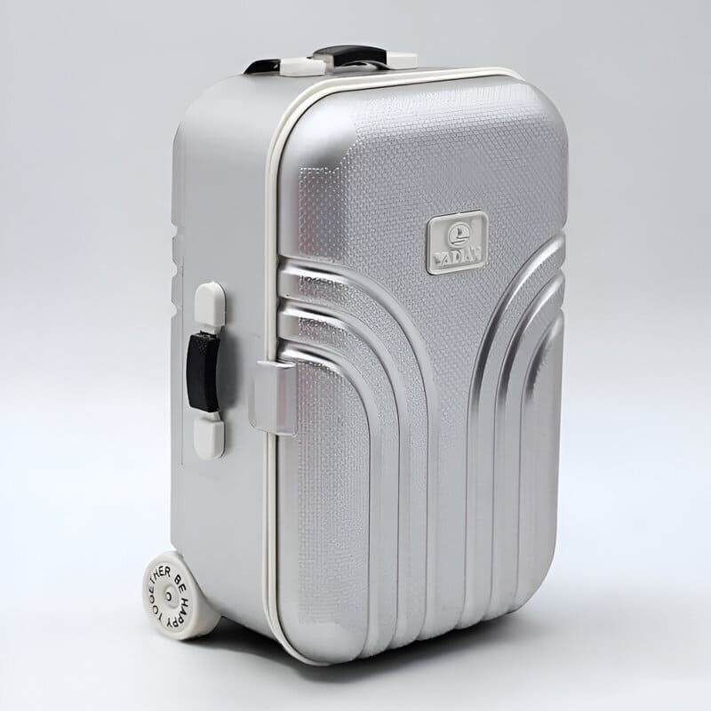 tirelire valise voyage