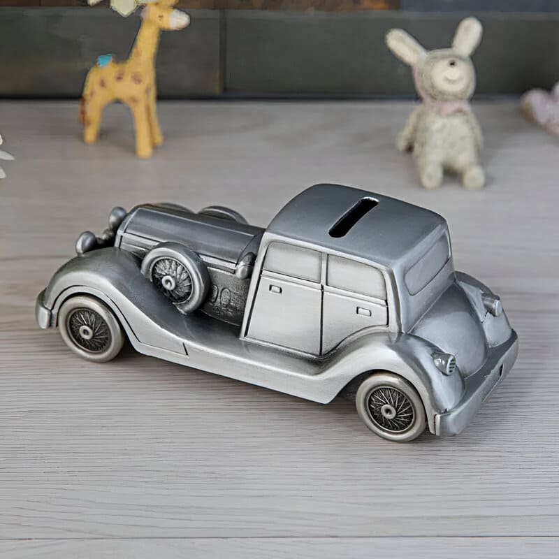 tirelire en forme de voiture ancienne