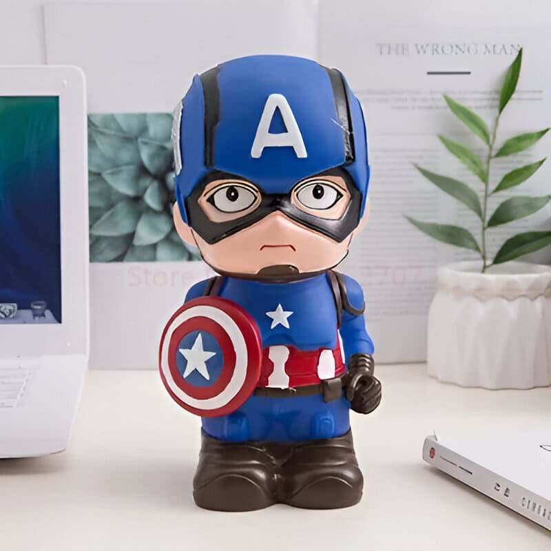 figurine captain america tirelire