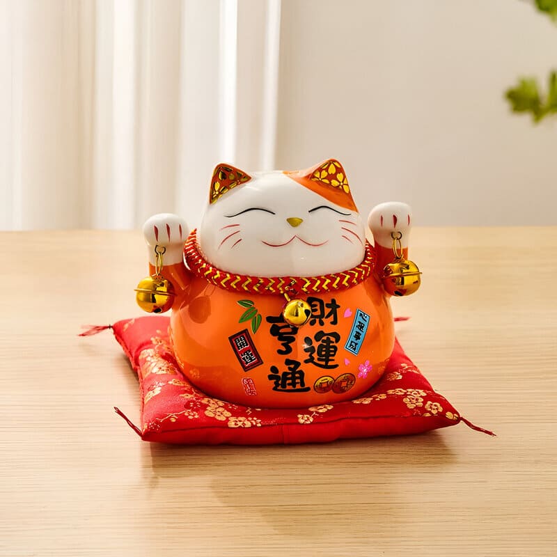 tirelire chat porte bonheur chinois