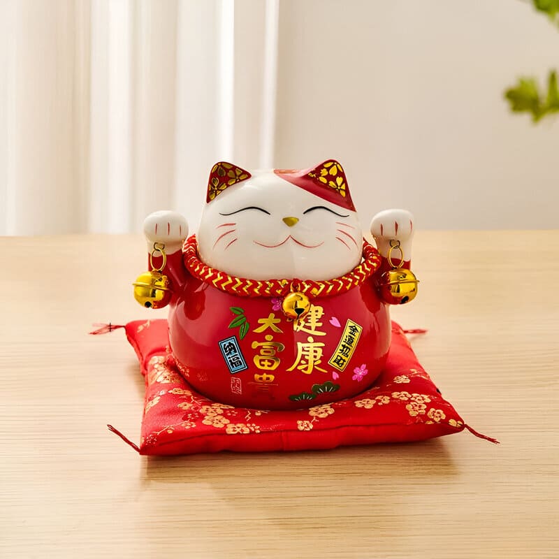 tirelire chat chinois porte bonheur