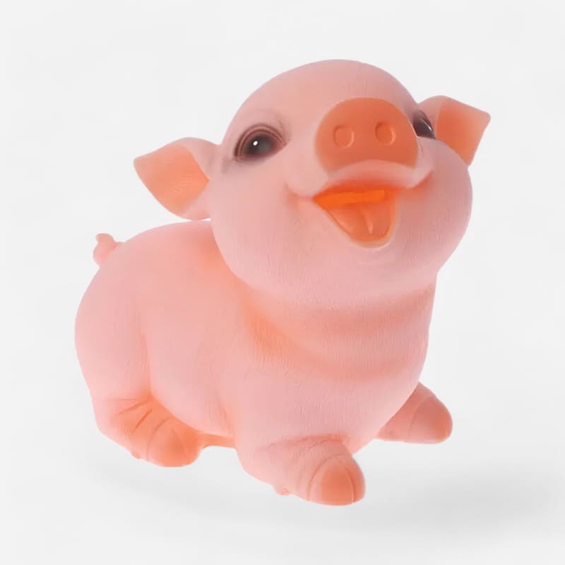 petit tirelire plastique cochon