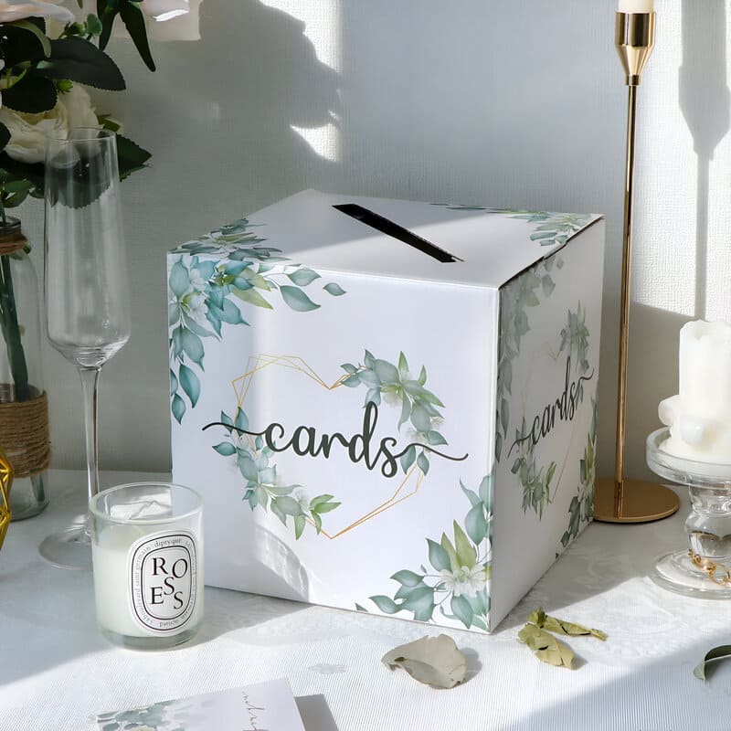 tirelire carton mariage