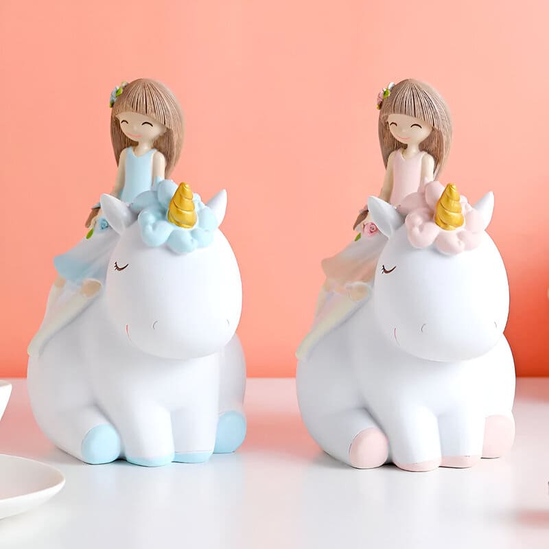 tirelire enfant licorne fille