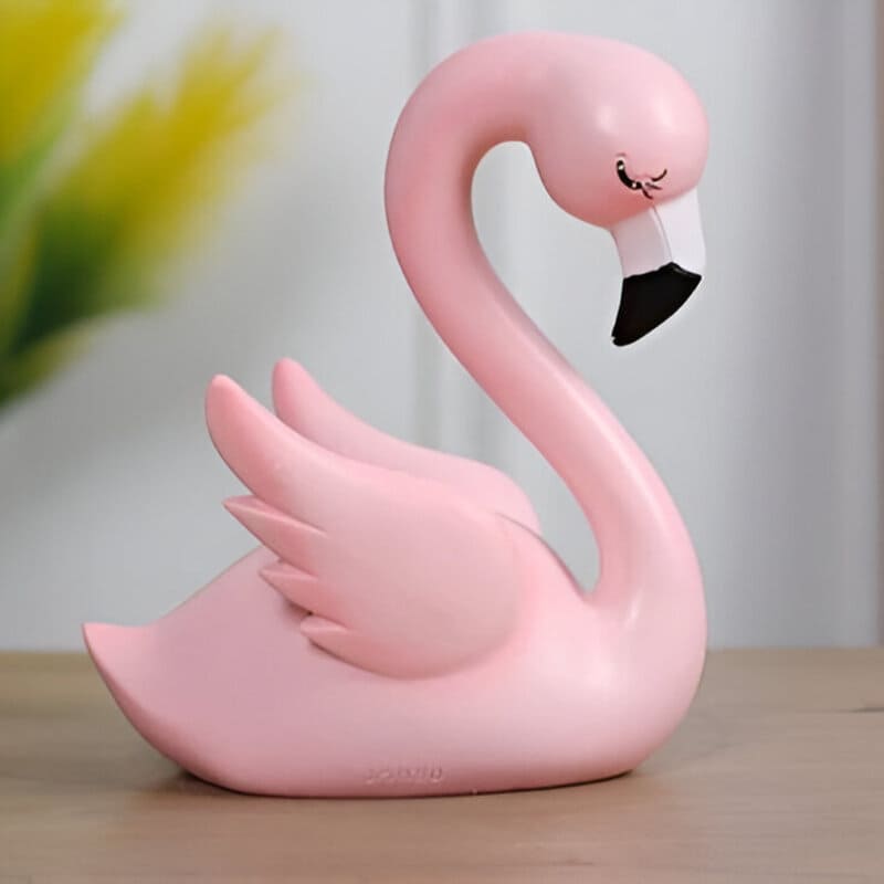 tirelire flamant rose pour fille