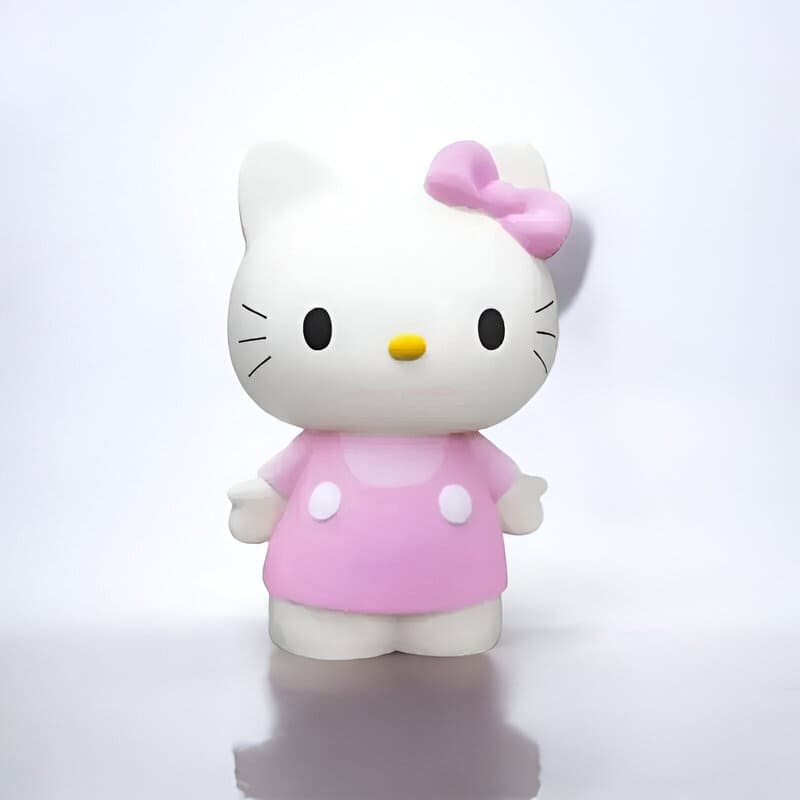 hello kitty tirelire rose