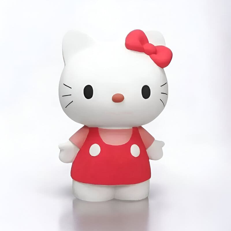 hello kitty tirelire rouge