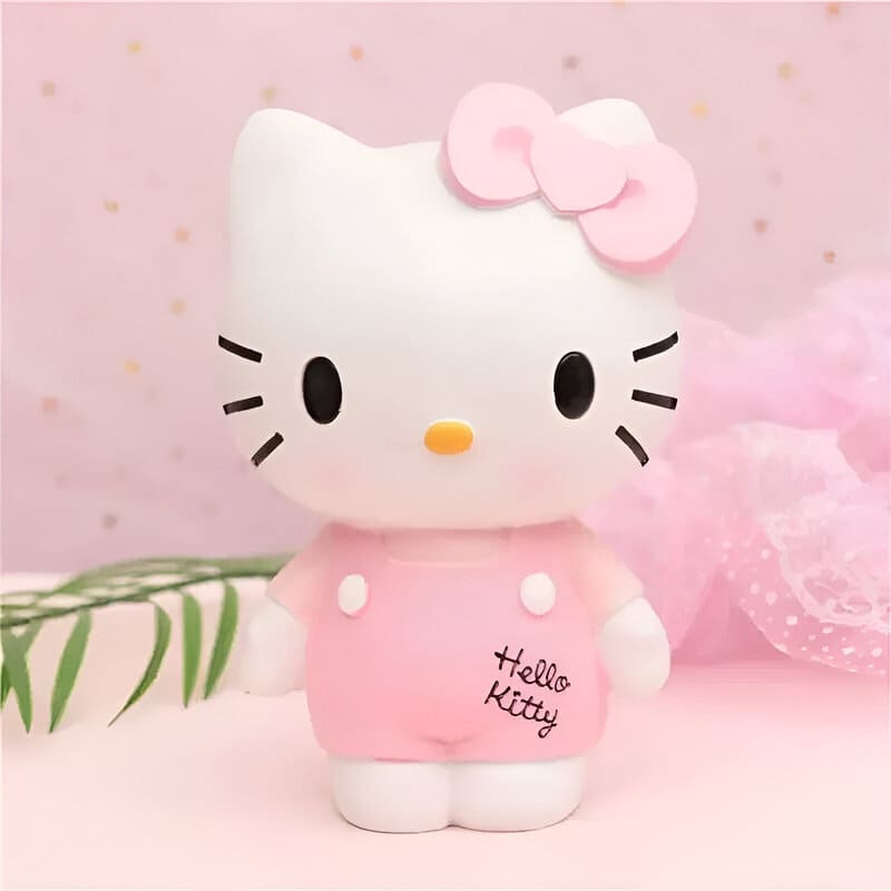 hello kitty tirelire rose